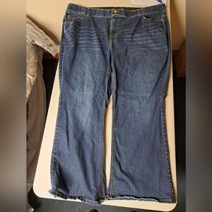Lane Bryant Dark Blue Denim Jeans
